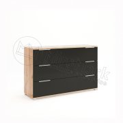 Рамона Комод 3шх | Дуб Крафт - Мат Лава