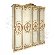 Реджина Шкаф 4Д без зеркала | Радика Беж - Золото Реджина Шкаф 4Д без зеркала | Радика Беж - Золото