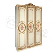 Реджина Шкаф 3Д без зеркала | Радика Беж - Золото Реджина Шкаф 3Д без зеркала | Радика Беж - Золото