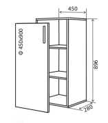 Пенал М4 витрина Сафари Пенал М4 витрина Сафари