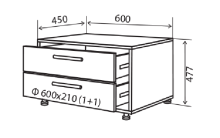 Тумба нижняя М1 Сафари Тумба нижняя М1 Сафари