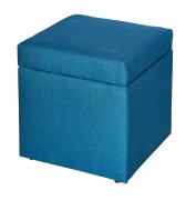 Пуфик с крышкой (багама синий)