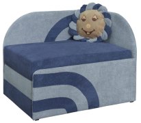 Диван детский Дюк (дорис синий) Диван детский Дюк (дорис синий)