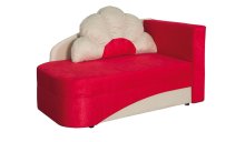 Диван детский Юниор Капелька (пленет красный/бежевый) Диван детский Юниор Капелька (пленет красный/бежевый)