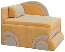 Диван детский Юниор Машинка (соло желтый) Диван детский Юниор Машинка (соло желтый)