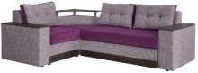 Угловой диван Сатурн NEW (везувий сиреневый) Угловой диван Сатурн NEW (везувий сиреневый)