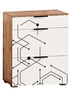 Тумба для обуви Тренд 1Ш.2Д.700 с рисунком Тумба для обуви Тренд 1Ш.2Д.700 с рисунком