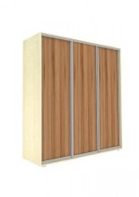 Шкафы купе трехдверные: 2100 мм