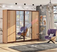 Шкаф-купе 2ДСП-2зеркала 280/45