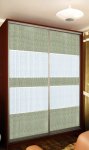Шкаф-купе: 2 Ротанг комби/ротанг w(180х240х60)