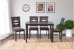 Комплект Обеденный Бруклин 4+1(Венге-Шоколад)