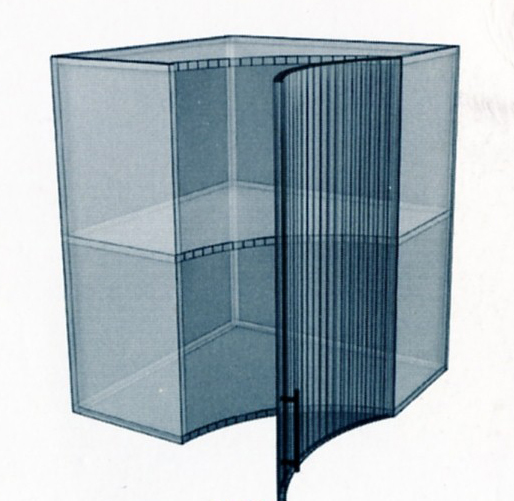 Навесной Шкаф угловой №59 (580x580)