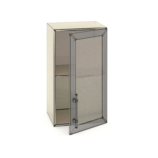 Навесной Шкаф ВВ01-300 витрина (300x720)