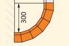 Карниз К-4 скругленное окончание