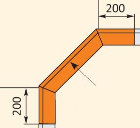Карниз К-5 угол