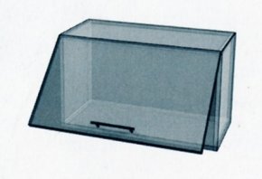 Навесной Шкаф 962 (600x450) High gloss