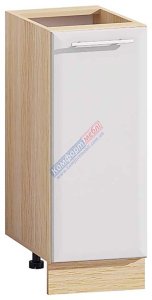 Нижня тумба T-2868 (300х820) Хай-Тек матова галактіка