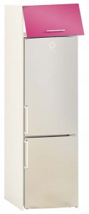 Шкаф П60.214.1Д. под обычный холодильник h=1775 "Крашеный высокий глянец"