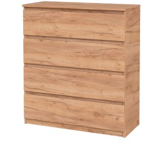 Комод "Брайт" 900х376х950 h . Дуб крафт золотий (телескопічні напрямні)