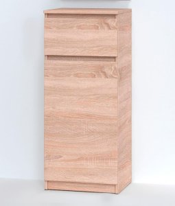 Тумба-комод "Брайт" 400х376х950 h . Дуб сонома (телескопічні напрямні)