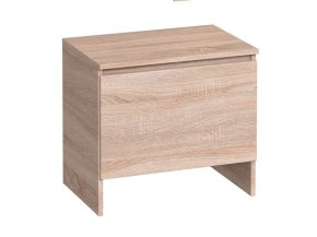 Тумба для обуви "Брайт" 550х376х500 h . Дуб сонома (телескопические направляющие)