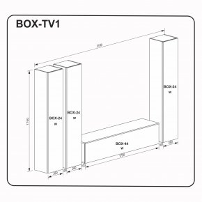 Стінка Box TV1 1