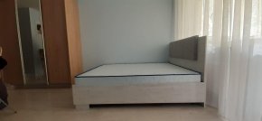 Вивиан Кровать 160 (каркас) с мягким быльцем 1