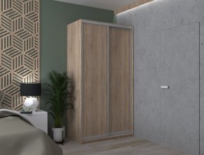 Шафа купе Сіті Лайт Дуб Cонома 2 ДСП 120х45х225 4