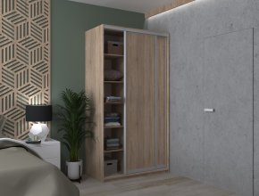 Шафа купе Сіті Лайт Дуб Cонома 2 ДСП 120х45х225 3