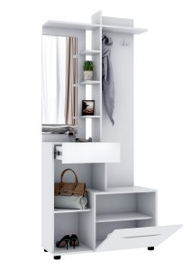 Вішалка "Аякс" 900х376х2000 h . Німфея альба (лівостороння) 2