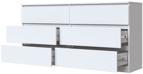 Комод "Брайт" 1500х376х730 h . Нимфея альба (телескопические направляющие) 1