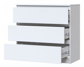 Комод "Брайт" 800х376х730 h . Білий (телескопічні напрямні) 1