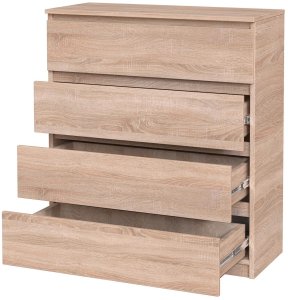 Комод "Брайт" 900х376х950 h . Дуб сонома (телескопічні напрямні) 1