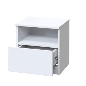 Тумба "Брайт" з 1 ящиком 400х376х400 h . Білий 1