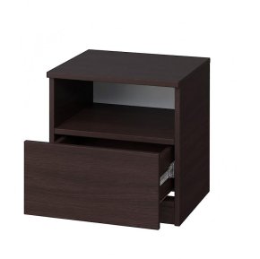 Тумба прикроватная "Брайт" с 1 ящиком 400х376х400 h . Венге магия 1