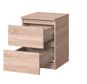 Тумба "Брайт" з 2 ящиками 400х376х511 h . Дуб сонома 2