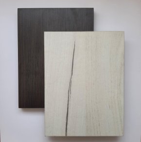 Шафа з дзеркалом "Брайт" 1221х520х2000 h . Венге магія / Дуб крафт білий (лівосторонній) 2