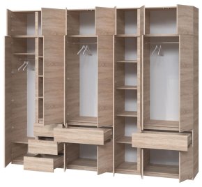 Шафа з антресоллю та дзеркалом "Брайт" 3021х520х2400 h . 2