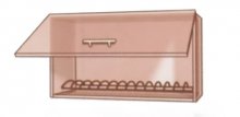 Навесной Шкаф 983 сушка (800x450) Prestige