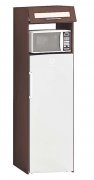 Шкаф под обычный холодильник T-3196 (632х2140) Престиж