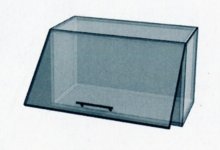 Навесной Шкаф 962 витрина (600x450) High gloss