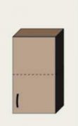 Навесной Шкаф 40В (400х718) Алина