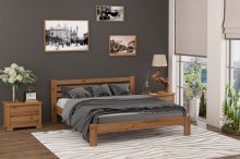 Ліжко дерев'яне Колумбія 160 + вклад