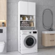 Шафа для пральної машини Лола Міні Білий ДСП 64х26.6х190